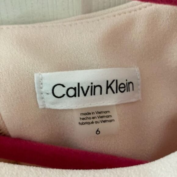 NEW Calvin Klein NEW Dress With Short Sleeves - Picture 3 of 5